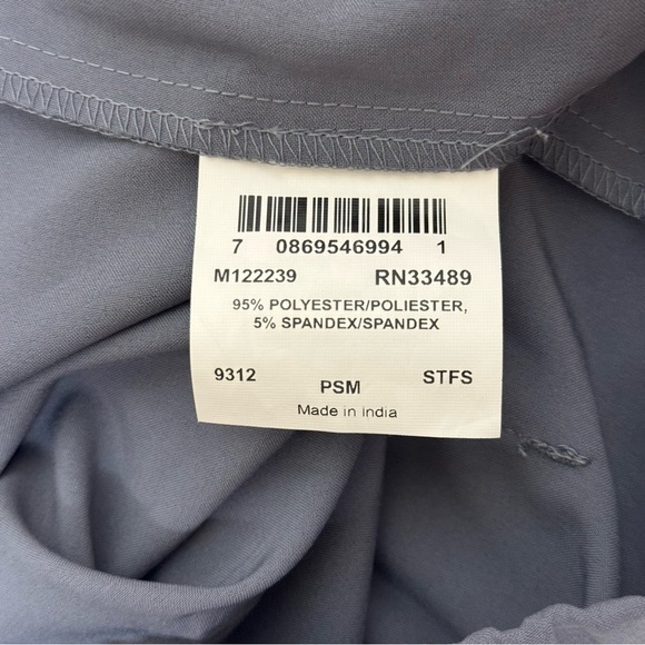 NWT Urbane Performance Endurance Cargo Pants Scrubs Graphite Gray Stretch Sz SP - Picture 11 of 12